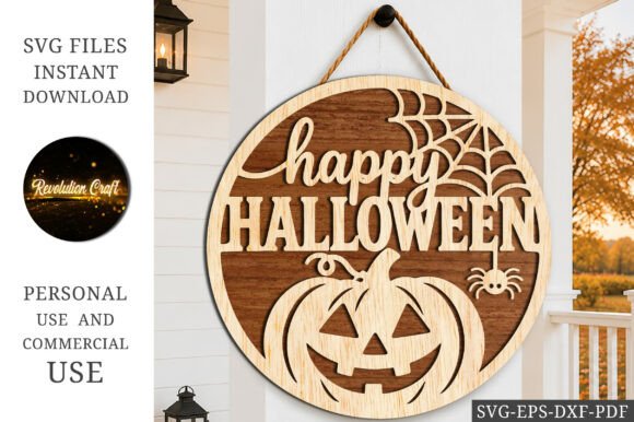 Download Happy Halloween Pumpkin Sign SVG - Svg Collection
