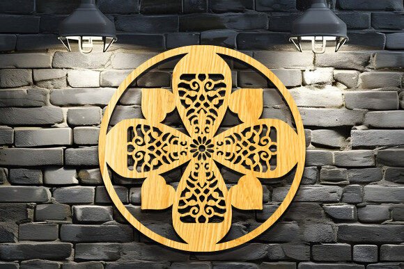 Download Mandala Wall Art Laser Cut SVG - Svg Collection