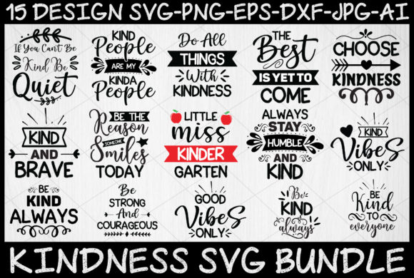Download Kindness SVG Bundle - Premium Resources