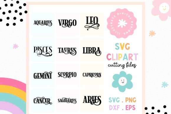 Download Star Sign SVG Cut File | Horoscope - Svg Collection