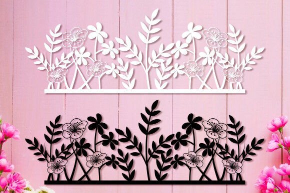 Download Wildflowers Laser Cut Wall Art Svg - Svg Collection