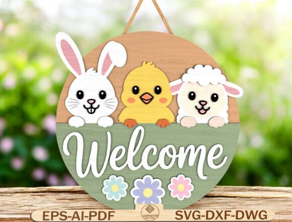 Download Easter Welcome Sign Laser Cut - Welcome sign laser cut Collection